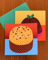 Image 3 of Xmas Cakes – Set of cards