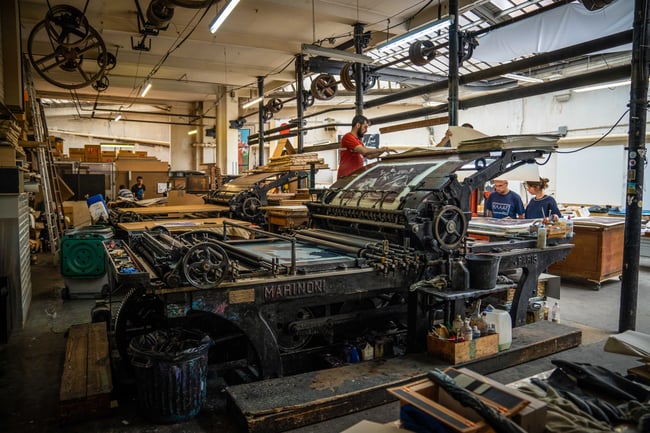 LIBERTÉ ÉGALITÉ FRATERNITÉ II<br>6 layer Stone Lithograph<br>