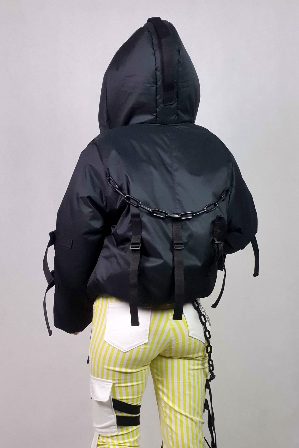 Image of Black Puffy Jacket