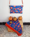 BOLSO mini o neceser GRANÁ (azul o negro).