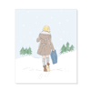 Marche dans la neige