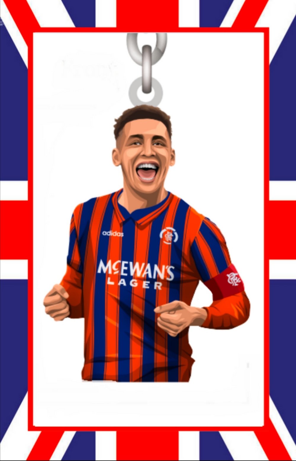 TAV KEYRING - LIMITED EDITION - RETRO TOP