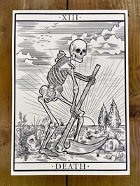 Death Tarot Card ~ A3 Print