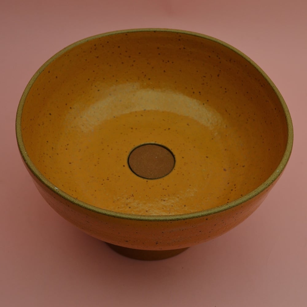 Image of The Fruit Lady Mustard Fruitbowl 