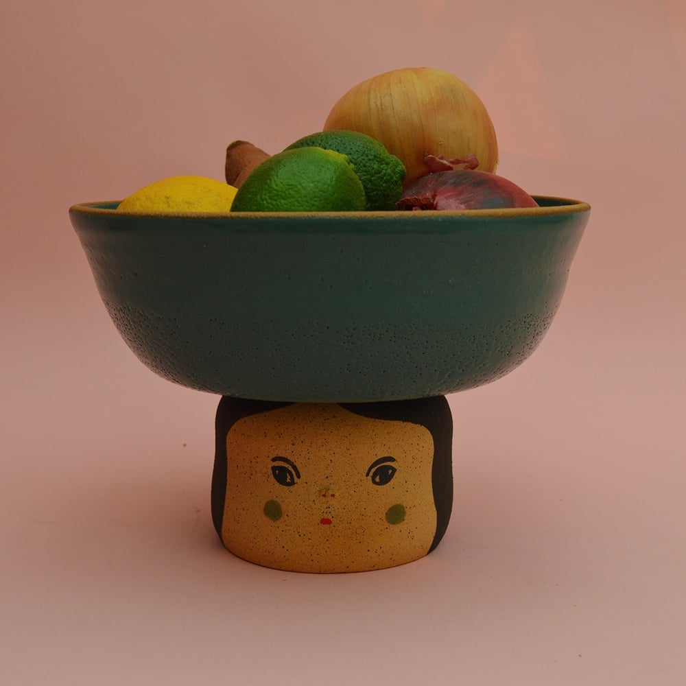 Image of The Fruit Lady Emerald Fruitbowl