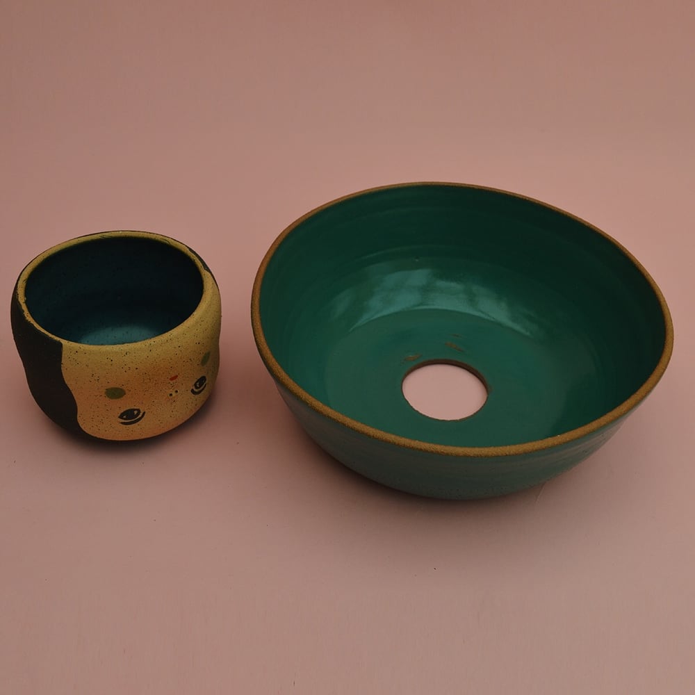 Image of The Fruit Lady Emerald Fruitbowl