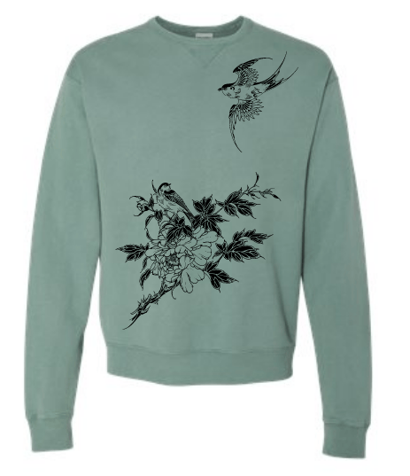 Image of Green Crewneck Sweatshirt