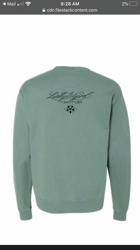 Image of Green Crewneck Sweatshirt