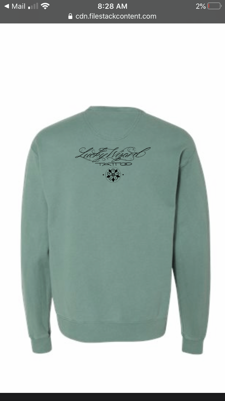 Image of Green Crewneck Sweatshirt