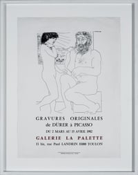 Image 2 of (after) pablo picasso / galerie la palette poster / 22/101