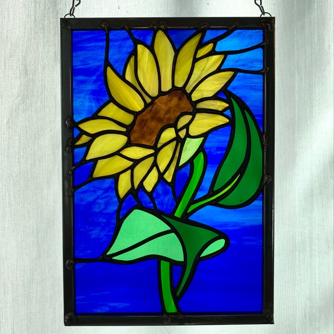 Sunflower Panel | Colorshow Glassworks