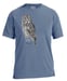 Image of Great Gray Owl dyed t-shirt