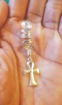 Silver Wire Wrapped Hair Adornments (1)