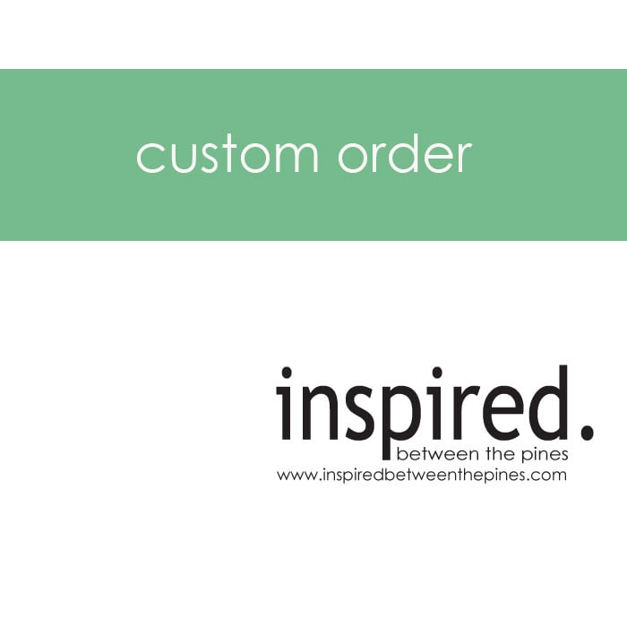 Image of Custom order Tracey