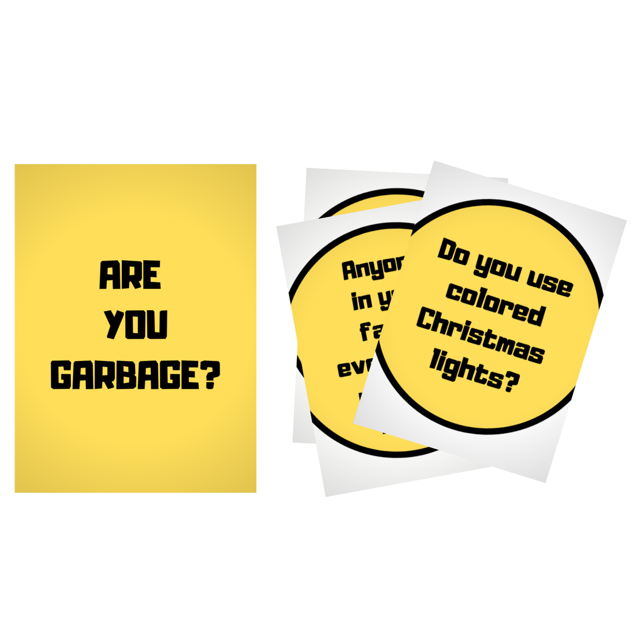Are You Garbage Card Game Are You Garbage