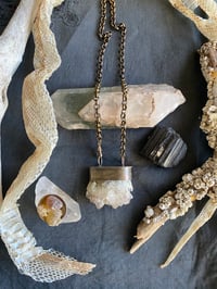 Image 1 of Rustic amethyst pendant 