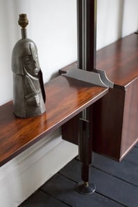 Image 2 of Rosewood Shelving Unit by Stildomus, Italy