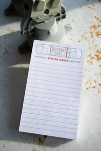 Image 2 of Star Wars Notepads: "Stay on Target"