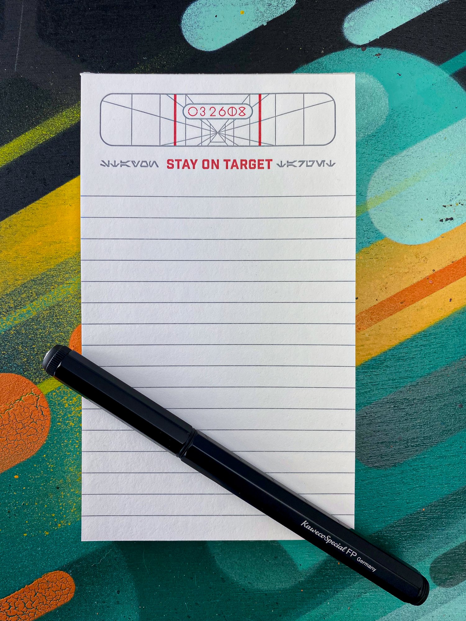 Star Wars Notepads: "Stay on Target"