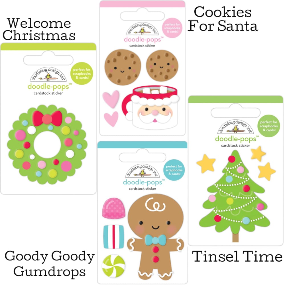 Image of Doodlebug Doodle-Pops | Night Before Christmas 