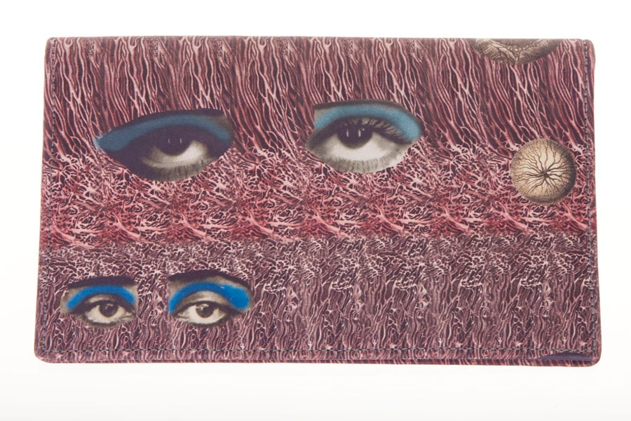 Image of Eye Leather Wallet.