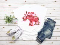 I AM - Elephant Word Art