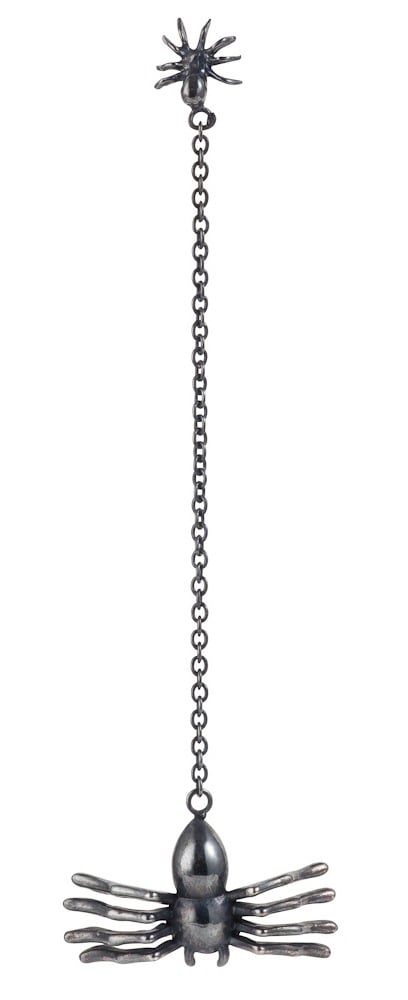 Image of Spiders Sterling Silver Single or Pair