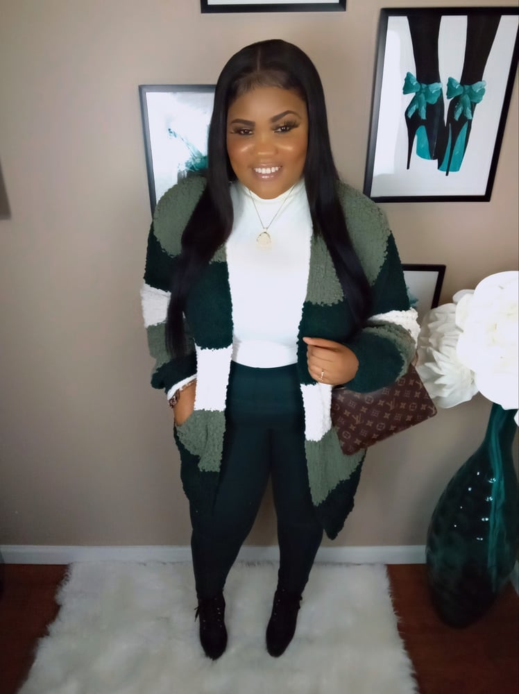 Image of Cody Cardigan Sets Hunter Green