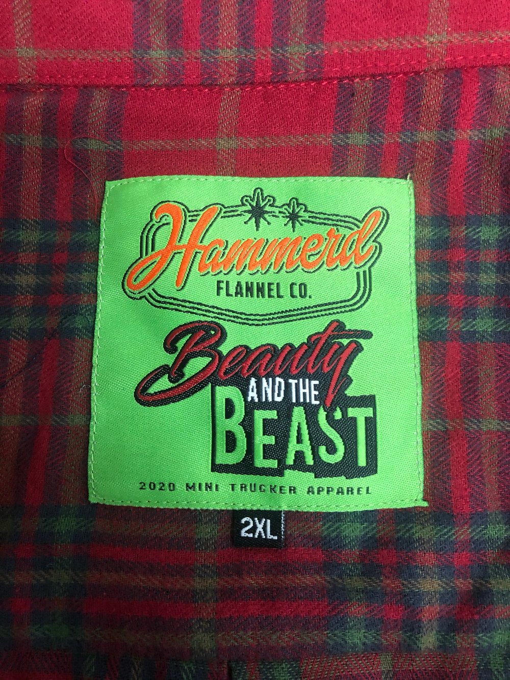 Beautiy and the Beast flannel