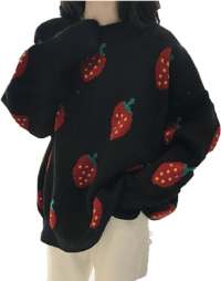 Image 2 of Strawberry Fields Sweater