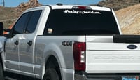 Image 2 of Back window decal reflective 