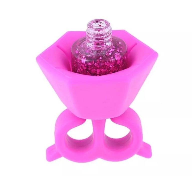 Finger Wearable nail PolIsh holders Image 2