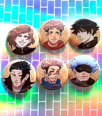 Image 2 of Jujutsu Kaisen Buttons, Charms, and Prints