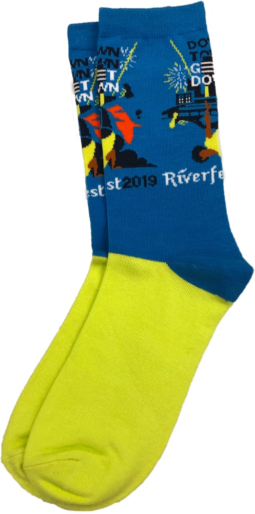 Riverfest 2019 Socks / Wichita Festivals Shop
