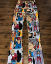 Comic Book Stacked Pants