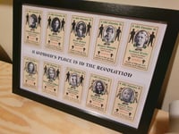 Image 2 of Cumann na mBan Framed Memorial Cards.