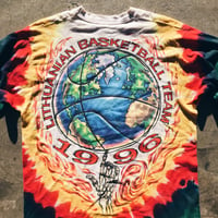 Image 2 of Original 1996 Liquid Blue Grateful Dead Lithuania Tee.