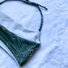 LEXI HALTER TOP: FOREST FERNS 