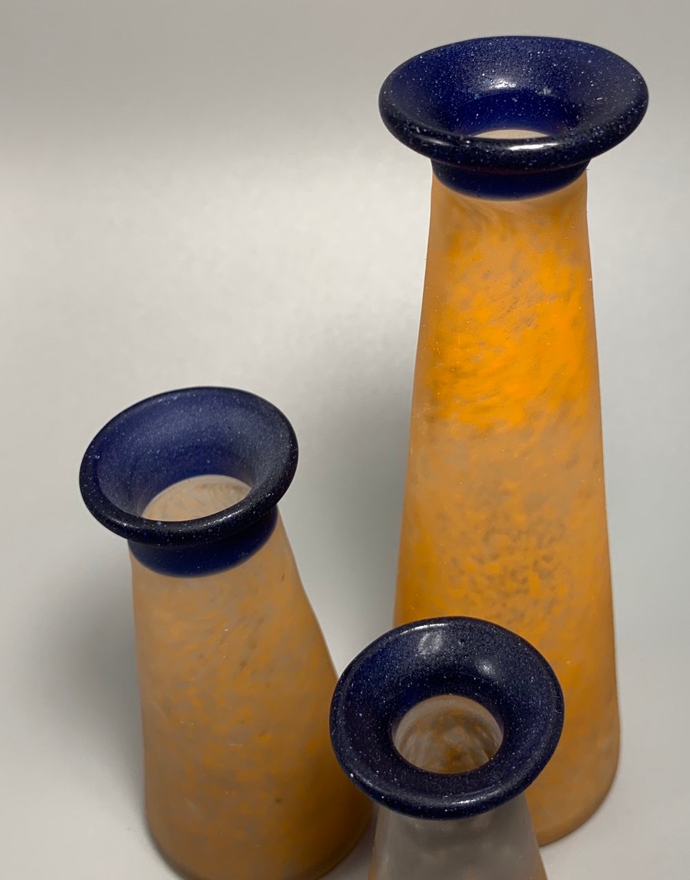 Small Vase Set ( Lava, grey, Blue blizzard )