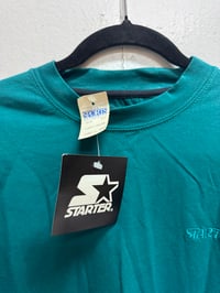 Image 2 of Vtg Teal Starter Tee Deadstock with tags