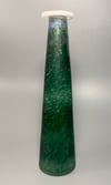Small Vase ( Translucent Green, Skyline, White ) 