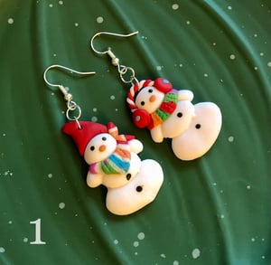 Snowmen Earrings