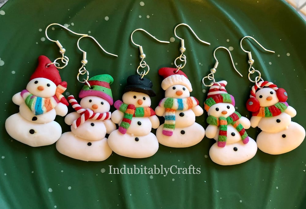 Snowmen Earrings
