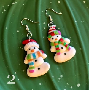 Snowmen Earrings