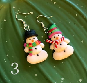 Snowmen Earrings