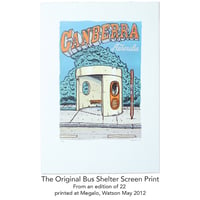 Image 1 of Bus Shelter Screen Print 2012