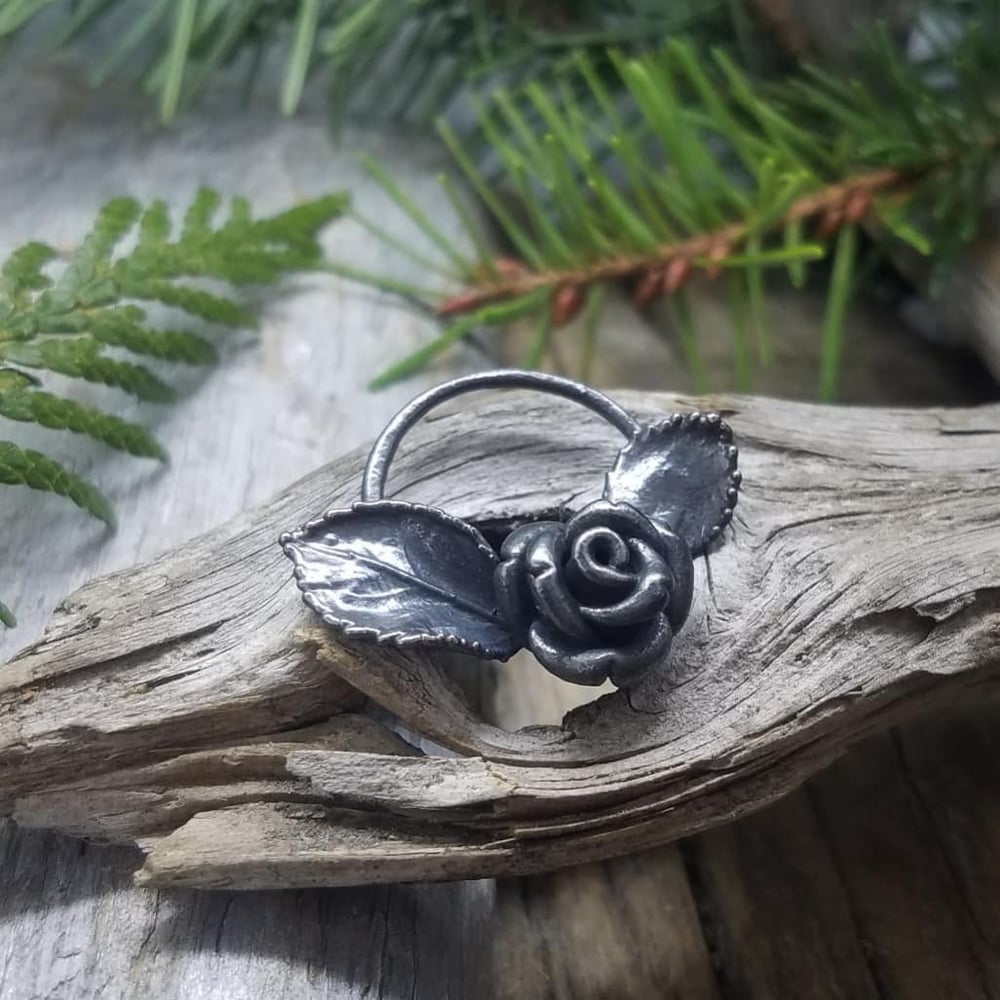 Image of Dainty Black Rose