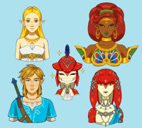 Headshots: BOTW Stickers