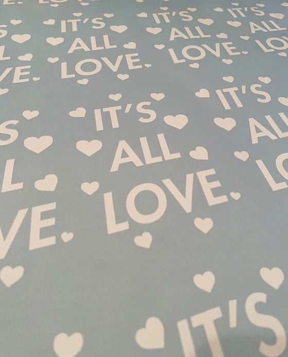 Image of It's All Love Decal