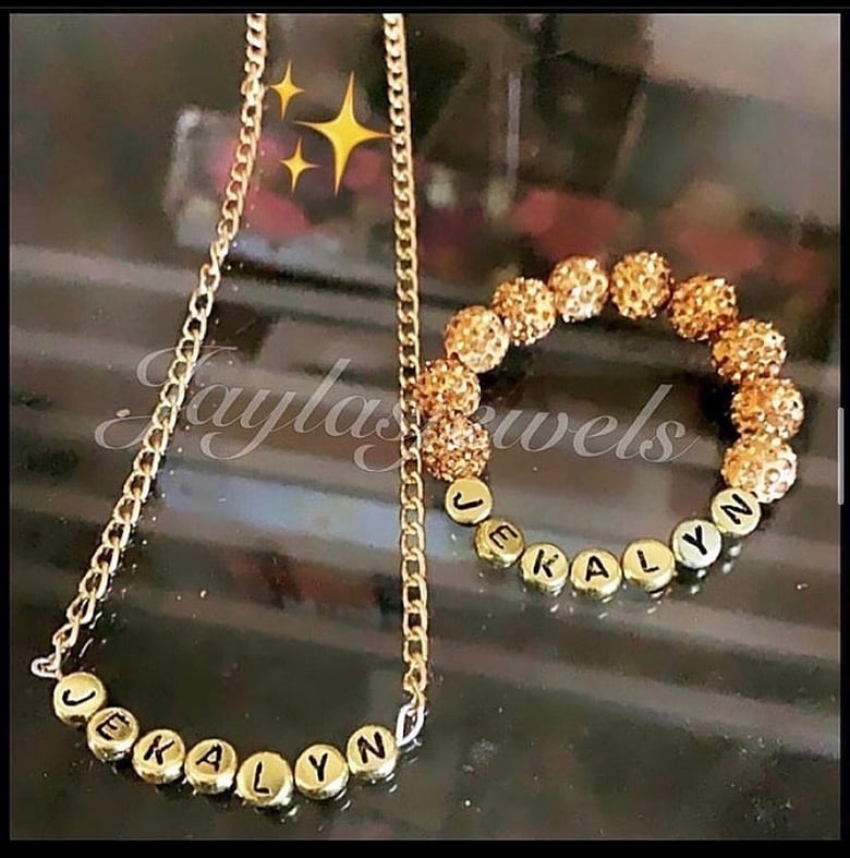 Image of 2pc Swarovski bracelet set